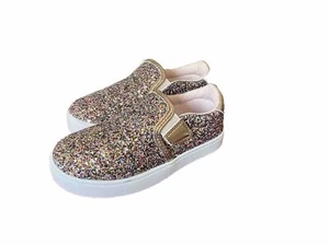 Little Girls Dr. Scholl's Madison ll Slipper rosa glitzerfarbene Schuhe Größe 10 - Bild 1 von 2