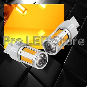 7443 7440 5730 33Chips Super Bright Amber Yellow Rear Turn Signal LED Light - Bild 1 von 1