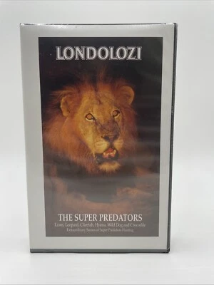Londolozi The Super Predators , VHS Video Tape / New Sealed - Image 1 of 4