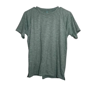 Crewcuts Shirt Boy's XL (12-14) Green Heather Short Sleeve Crew Neck Tee Top - Picture 1 of 8