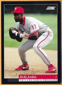RICKY JORDAN PHILADELPHIA PHILLIES #116 - SCORE NM-MT 1994 - Picture 1 of 2