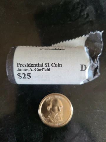 James Garfield 2011 D Presidential Dollar Coin Uncirculated Denver BU Cover