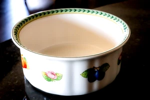 Plato para hornear souffle Villeroy & Boch French Garden Fleurence 8 1/2" - Seguro para horno - Imagen 1 de 4