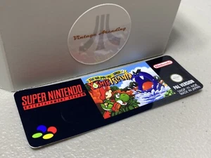 Yoshi's Island (SNES/Super Famicom) PAL Game Label - Picture 1 of 1