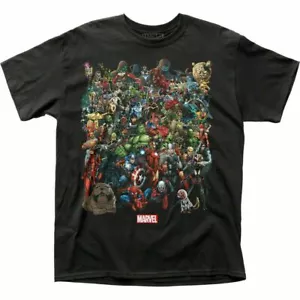 T-Shirt Marvel Comics Marvel Universe Herren lizenziert Marvel Superhero Film schwarz - Bild 1 von 2