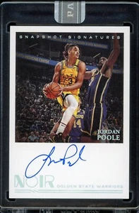 【PANINI NEGRO 20-21】- FIRMAS INSTANTÁNEAS JORDAN POOLE - CAJA BLANCA AUTOMÁTICA 1/1 🙂 - Imagen 1 de 2