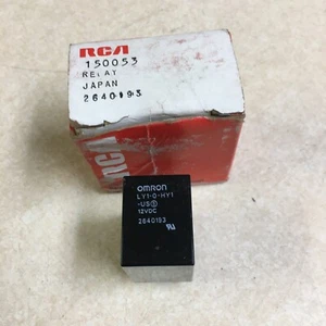 New Old Stock RCA 12VDC Relay 150053 Omron LY1-0-HY1 - Picture 1 of 7