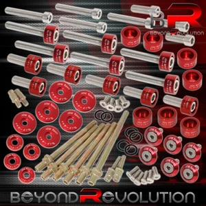 For Honda K-Series Cup/Header/Cam Cap/M6 Fender/Valve Washers+Bolts Red - Picture 1 of 6