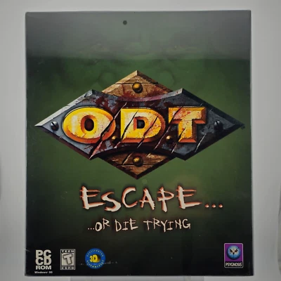 ODT: Escape... Or Die Trying, 1998, Big Box, New & Sealed - Image 1 of 4