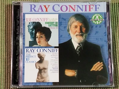 RAY CONNIFF CONCERT IN RHYTHM, VOL II/PERFECT "10" 23 TRACK (2 ALBUMS ON 1 CD) Foto 1 de 3