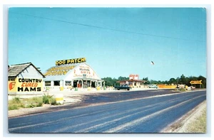 Hund Patch Barbecue Highway 25 London KY Kentucky Postkarte F9 - Bild 1 von 2