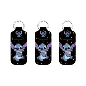 Stitch Chap-stick Holder with clip, Lip balm holder keychain - Picture 1 of 6