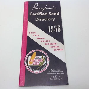 1956 Pennsylvania Certified Seed Directory Crop Improvement Assn. - Picture 1 of 3