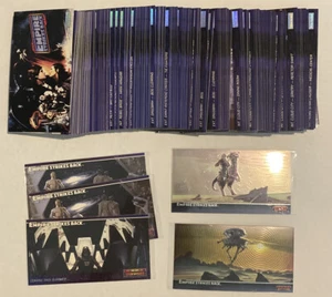 STAR WARS L'IMPERO COLPISCE ANCORA Widevision Topps set 144 carte 1994 con extra B74 - Foto 1 di 8