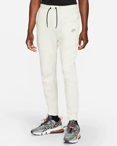 Nike Sportswear Tech Fleece Jogginghose White Heather DD4706 100 Herren XL - Bild 1 von 9