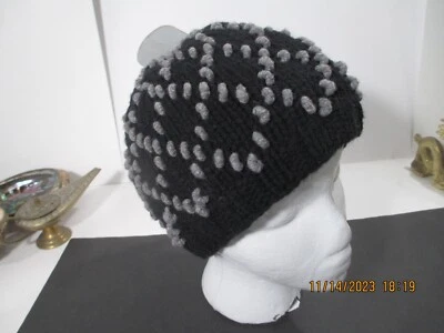 Gorro por: Piel ~ Hecho a mano Lana de cordero con poliéster Int. ~ Nuevo con etiquetas Foto 1 de 4