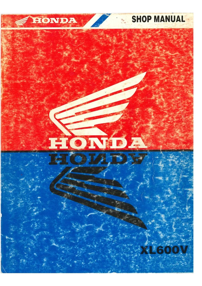 Manuale Officina HONDA XL600V - Immagine 1 di 1