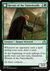 MTG - HERMIT OF THE NATTERKNOLLS - Shadows over Innistrad (U) - Picture 1 of 1