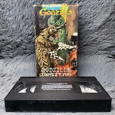 Godzilla Vs. Megalon VHS 1997 Anchor Hay Starmaker Classic Monster Movie Film - Image 1 of 4