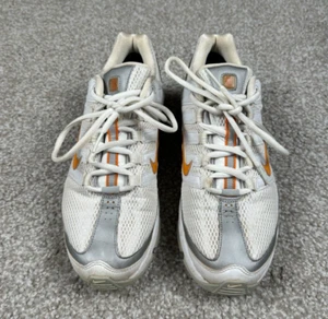 Nike Shox II Golf Shoe Womens Size 8.5 White Orange Silver 314900-181 - Picture 1 of 7