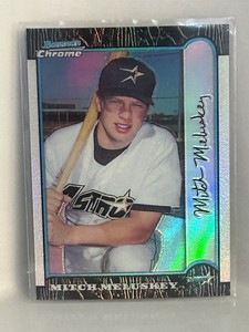 1999 BOWMAN CHROME 🔥 REFRACTOR #125 Mitch Meluskey Houston Astros