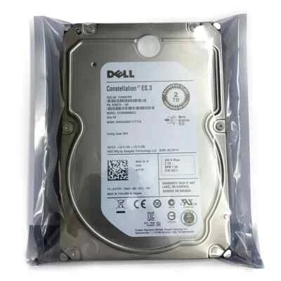 DELL 1P7DP 01P7DP 2TB 7.2K 6Gbs 3.5 SAS HDD ST2000NM0023 Hard Drive - Image 1 of 3