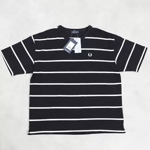 FRED PERRY × BEAMS Striped oversized T-shirt - Picture 1 of 8