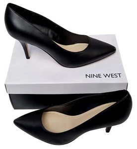 Zapatos de tacón alto NINE WEST Flagship 75 negros sintéticos punta punta precio de venta sugerido por el fabricante 85 GBP - Imagen 1 de 8