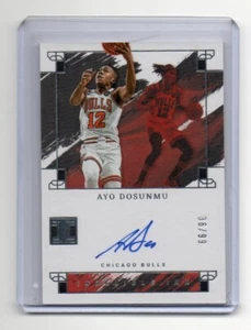 23-24 Impeccable Indelible Ink Ayos Dosunmu #36/99 Signature Auto - Bild 1 von 2