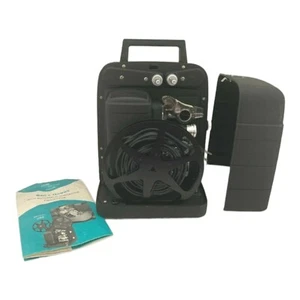 Vtg Bell and Howell Automatic Threading Projector 8mm Model 256 & Case - Working - Picture 1 of 12