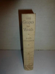 THE GRAPES OF WRATH, John Steinbeck, Hardcover, 1st Edition, 8th Printing 1939 - Picture 1 of 8
