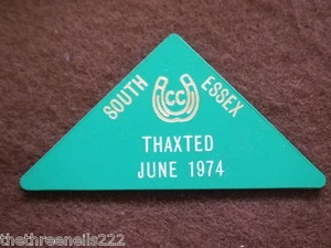 INSIGNIA CARAVAN CLUB RALLY - THAXTED - JUNIO 1974 - Imagen 1 de 1