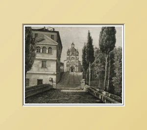 SAN REMO. THE SANCTUARY. 1889 Passepartout - Picture 1 of 1