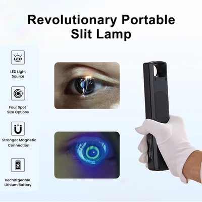 Lámpara de hendidura portátil de mano Lámpara de hendidura portátil Todo en uno tipo portátil Foto 1 de 4