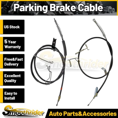 2x Cable de freno de estacionamiento trasero para Ford F-250 Super Duty 2005 5,4 L Foto 1 de 4