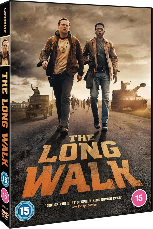 THE LONG WALK (2025): Dystopian Survival Thriller, Stephen King - NEW Eu Rg2 DVD - Image 1 of 1
