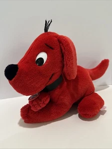 Dakin Clifford the Big Red Dog Hand Puppet Plush 13” Stuffed Animal Vintage 1991 - Picture 1 of 12