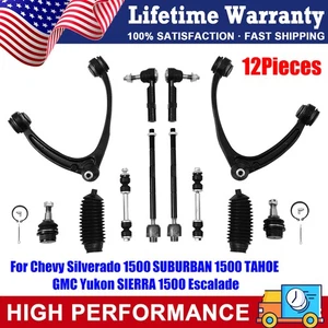 Kit de brazo de control inferior superior delantero 12X para Chevrolet Suburban 1500 2009-2014 nuevo - Imagen 1 de 24