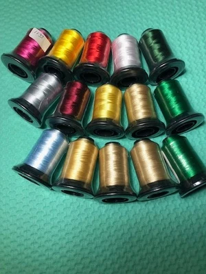 Floriani Embroidery Sewing Machine Micro Thread 15 lot for fine delicate fabrics - Image 1 of 2