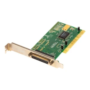DELOCK NM9735 REV C B/N89015 Single LPT Port Adapter PCI Card - Picture 1 of 3