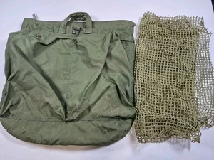 US Military Flyers Helmet Bag 8415-00-782-2989 Unicor Green Nylon Army Air Force - Bild 1 von 5