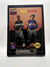 Kris Kross Make My Video Sega CD NEW SEALED Longbox Complete Sony Imagesoft