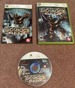 BioShock (Microsoft Xbox 360, 2007) CIB Tested and Working Mint Condition - Picture 1 of 2