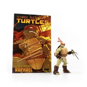 Teenage Mutant Ninja Turtles BST AXN v2 IDW ispirato a Raffaello 5 pollici azione fi... - Foto 1 di 3