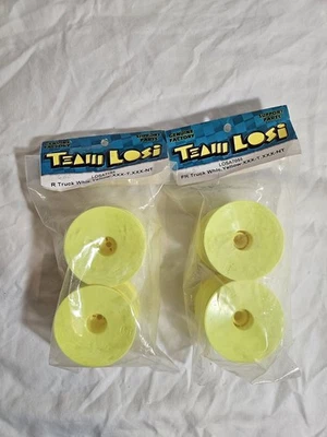 Vintage Team Losi XXX-T  XXX-NT Nt Wheel Set A-7155 A-7055 New - Image 1 of 3