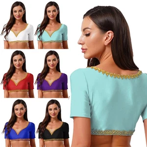 Canotta donna streetwear crop top maglietta greca carnevale sottomagliette tema festa - Foto 1 di 96