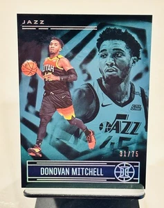 2020-21 Panini Illusions Teal #132 Donovan Mitchell #/75 - Picture 1 of 4