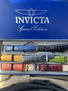 Invicta Special Edition - Watch Band Set of 7 Bands, No Watch, NIB 26mm Gqtor - Picture 1 of 3