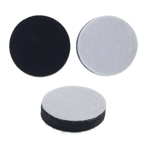 3 Dura-Gold 2" x 10mm Soft Density Interface Pads For Hook & Loop Sander Discs - Picture 1 of 5