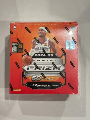 Mega caja sellada de fábrica de baloncesto de la NBA Panini Prizm 2024-25 Foto 1 de 4